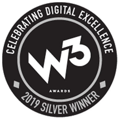 Celebrating Digital Excellence W3 2019 Silver Winner