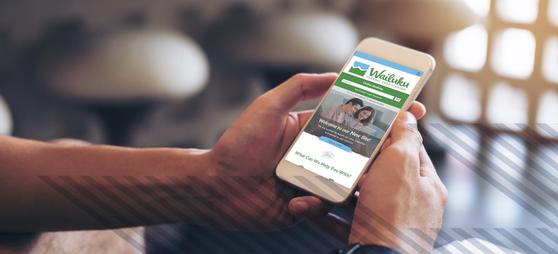 wailuku Federal Credit Union website on mobile devices