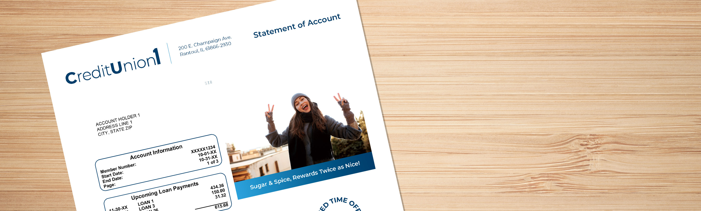 Credit Union 1 Statements Header