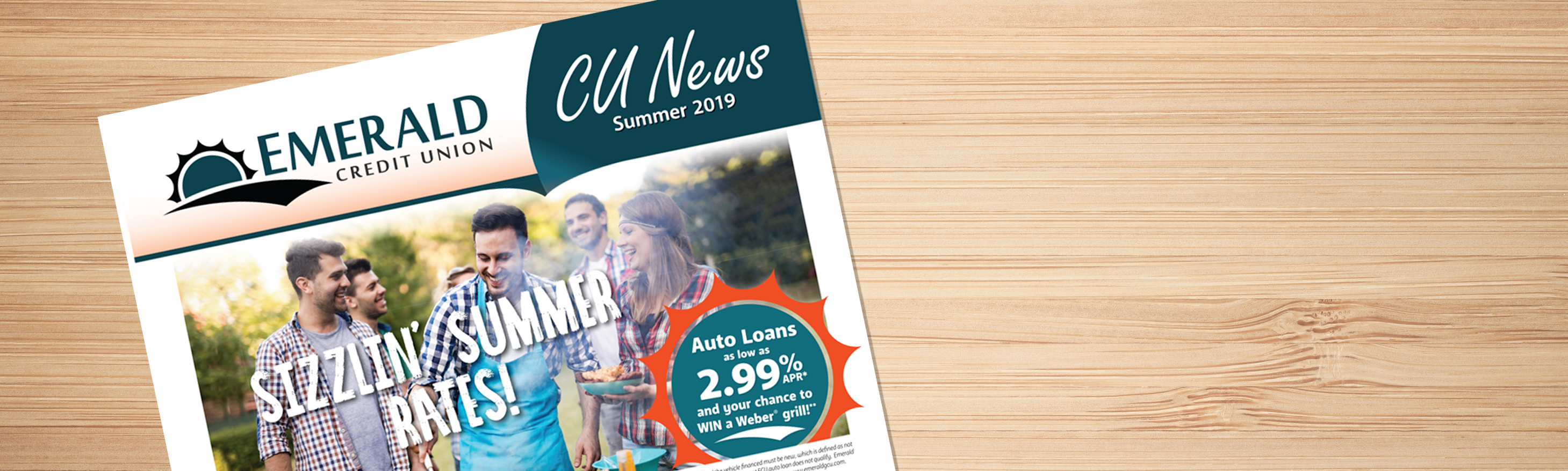 Emerald CU Newsletter Header