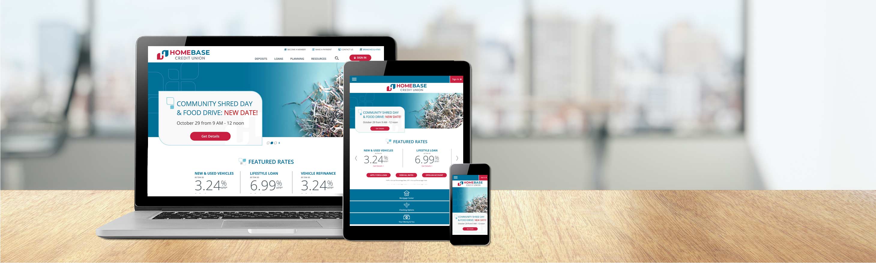 Fort Lee Federal Credit Union Website Redesign LKCS Fort Lee Federal Credit Union Website Redesign LKCS