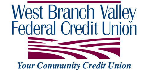 West Branch Valley Federal Credit Union. Your Community Credit Union.